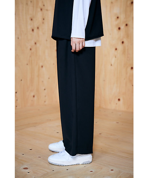RELAX ELASTIC WIDE-TROUSERS RELAX ELASTIC WIDE-TROUSERS