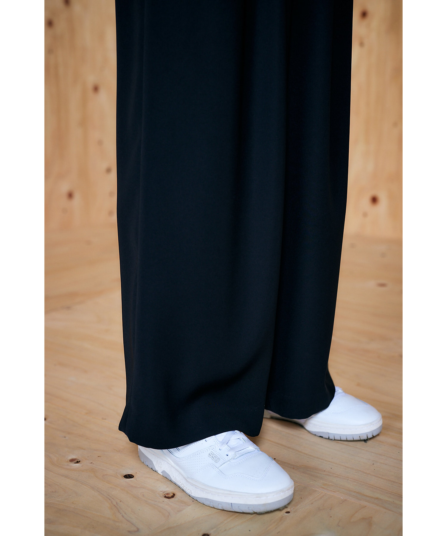 RELAX ELASTIC WIDE-TROUSERS RELAX ELASTIC WIDE-TROUSERS