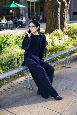RELAX ELASTIC WIDE－TROUSERS