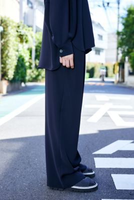 完売品 美品 エンフォルド 2023年 RELAX TROUSERS RELAX ELASTIC WIDE－TROUSERS