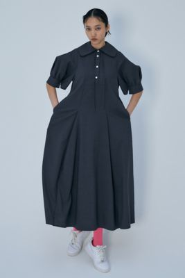 ＜ENFOLD (Women)＞ＳＱＵＡＲＥ－ＳＬＥＥＶＥＳ　ＤＲＥＳＳ（３００ＨＳ７３３－２６００）