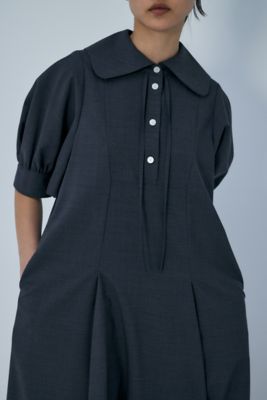 SQUARE－SLEEVES DRESS（300HS733