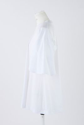 エンフォルド ENFOLD 美品 24SS UPPER-ARM HIDDEN T-SHIRT Tシャツ カットソー 半袖 38 白 300HS780-2200 0707 IBO73 レディース ENFOLD(エンフォルド) UPPER-ARM HIDDEN T-SHIRT - COLDBECK