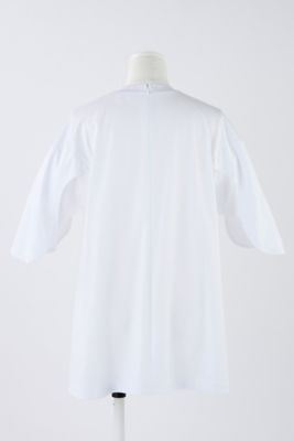 エンフォルド ENFOLD 美品 24SS UPPER-ARM HIDDEN T-SHIRT Tシャツ カットソー 半袖 38 白 300HS780-2200 0707 IBO73 レディース ENFOLD(エンフォルド) UPPER-ARM HIDDEN T-SHIRT - COLDBECK