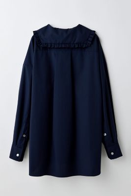 FRILL－COLLAR SHIRT（300IA130