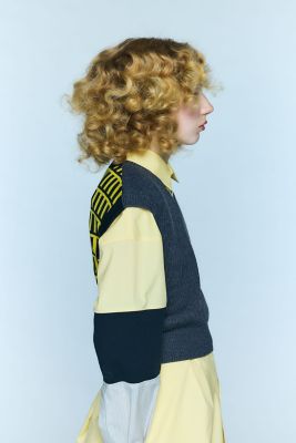 KNIT VEST（300IA170－0501） | ENFOLD
