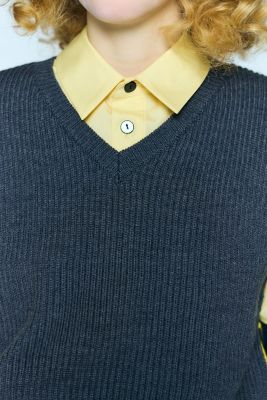 KNIT VEST（300IA170－0501） | ENFOLD
