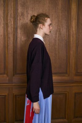 HIGH－GAUGE LAYERED－PULLOVER