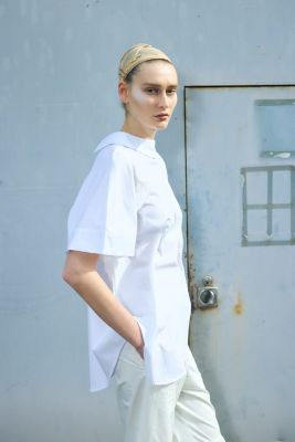 HIGH－NECK BLOUSE（300IA230－0791