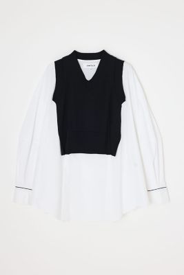 ※完売品【新品】ENFOLD V-NECK LAYERED PULLOVER ENFOLD V-NECK LAYERED PULLOVER