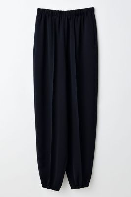 ENFOLD エンフォルド サテンJOGGER PANTS ジョガーパンツ ENFOLD（エンフォルド）の「WASHEDサテン カフスヘムジョガー