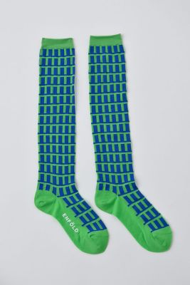 ENFOLD(エンフォルド)｜JQ LONG-SOCKS/ソックス/ホワイト の通販