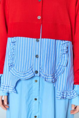 FRILL－BOTTOM CARDIGAN（300IA270