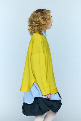 極美品✨　ENFOLD 23SS CAPE-COLLAR PULLOVER wine-king_7765400000059422