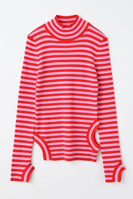 ＜ENFOLD (Women)＞ＮＥＣＫ－ＨＯＬＥ　ＰＵＬＬＯＶＥＲ（３００ＩＡ２７０－２４３１）