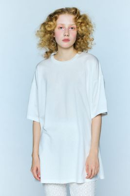 ＜ENFOLD (Women)＞ＳＬＩＴ－ＳＬＥＥＶＥＳ　Ｔ－ＳＨＩＲＴ（３００ＩＡ２８０－１１５１）