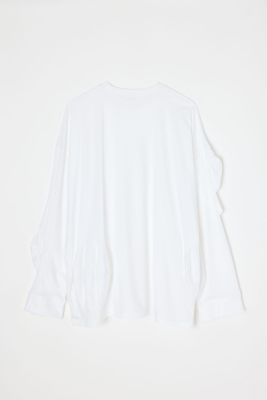 BALL DRAPE LONG－SLEEVE－T－SHIRT
