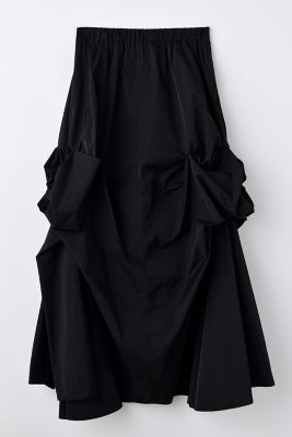 RIBBON TUCK SKIRT（300IA531－1591