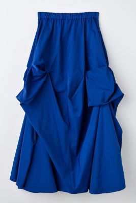 RIBBON TUCK SKIRT（300IA531－1591