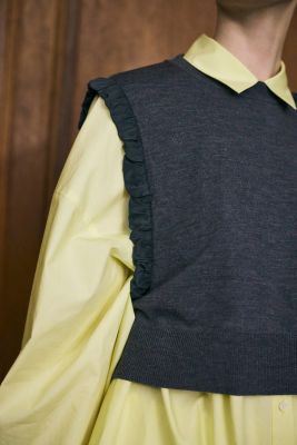 ENFOLD エンフォルド ASYMMETRY VEST ENFOLD エンフォルド ASYMMETRY VEST