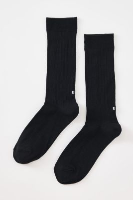 ＜ENFOLD (Women)＞ＥＭＢＲＯＩＤＥＲＹ　ＨＩＧＨ－ＧＡＵＧＥ　ＳＯＣＫＳ（３００ＩＡ７５６－１３０１）