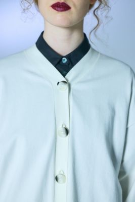 新品 ENFOLD COLLAR BOX CARDIGA エンフォルド BOX CARDIGAN（300IS170－1721