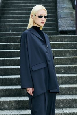 ＜ENFOLD (Women)＞ＮＯＴＣＨＥＤ　ＣＯＬＬＡＲ　ＪＡＣＫＥＴ（３００ＩＳ２３０－０４２１）