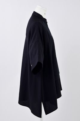 エンフォルド VEST DOCKING SHIRT ダークネイビー VEST DOCKING SHIRT｜38｜BLK｜SHIRTS AND BLOUSES｜|ENFÖLD