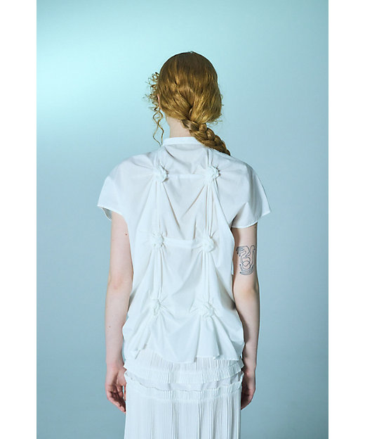 CIRCLE SHIRRING SHIRT(300IS230 CIRCLE SHIRRING SHIRT(300IS230