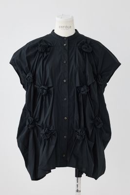 CIRCLE SHIRRING SHIRT（300IS230
