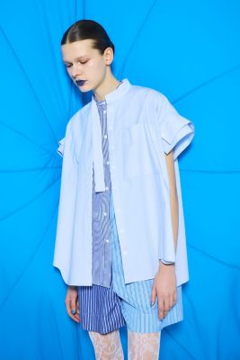 ＜ENFOLD (Women)＞ＲＯＬＬ－ＵＰ　ＳＬＥＥＶＥＳ　ＳＨＩＲＴ（３００ＩＳ２３０－３０９１）