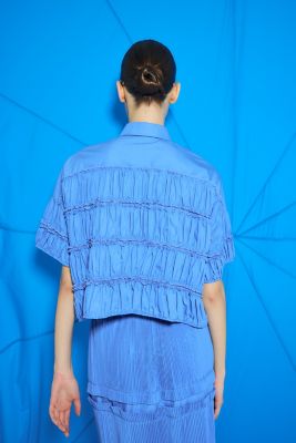 TIERED GATHER SHIRT（300IS230