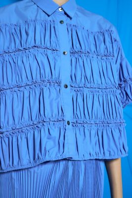 エンフォルド　enfold TIERED GATHER SHIRT TIERED GATHER SHIRT（300IS230