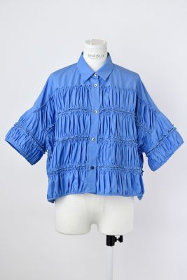 トップス GATHERING SHIRT enfold TIERED GATHER SHIRT（300IS230