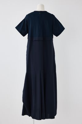 ☆人気☆【PARTIMENTO】☆CUT-OFF BELDTED LAYERED DRES.S☆ Dresses. - Nid ONLINE STORE