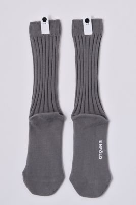 高品質の人気 BASIC ENFOLD | SOCKS（300IS256－0971） レッグウェア