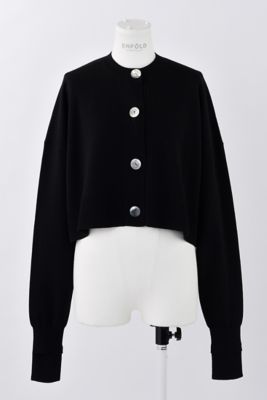 ＜ENFOLD (Women)＞ＢＩＧ－ＢＵＴＴＯＮ　ＳＨＯＲＴ－ＣＡＲＤＩＧＡＮ（３００ＩＳ２７０－０６９１）