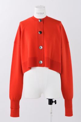 BIG－BUTTON SHORT－CARDIGAN