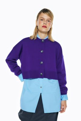 BIG－BUTTON SHORT－CARDIGAN