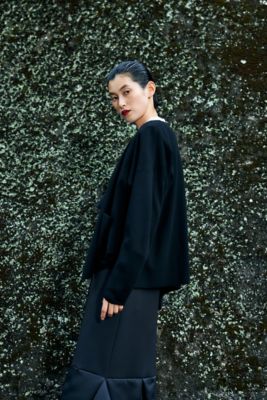 NO－COLLAR CARDIGAN（300IS270