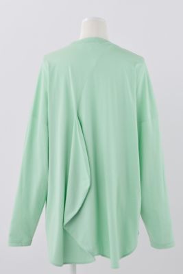 トップス ENFOLD 2025SS ASYMMETRY DRAPE T-SHIRT ENFOLD 2025SS ASYMMETRY DRAPE T-SHIRT