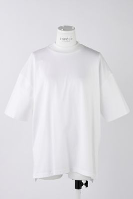 トップス ENFOLD WOVEN T-SHIRT ENFOLD(エンフォルド) WOVEN T-SHIRT - COLDBECK ONLINE（コール