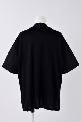 HIGH－NECK SHIRT－SLEEVE T－SHIRT