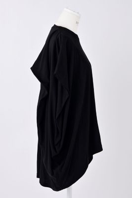 ENFOLD 25SS WING SNAPES T-SHIRT 38 ブラック WING SNAPES T－SHIRT（300IS280－2511
