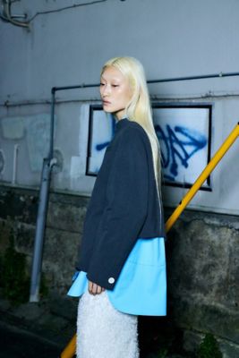 新作】ENFOLD CIRCLE-HEM PULLOVER