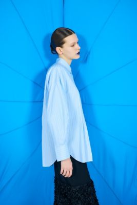 RANDOM‐TUCK SHIRT（300IS430－1401