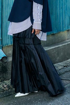 ENFOLD (Women)/エンフォルド ＰＬＥＡＴＳ　ＳＫＩＲＴ（３００ＩＳ４３１－０２４１）