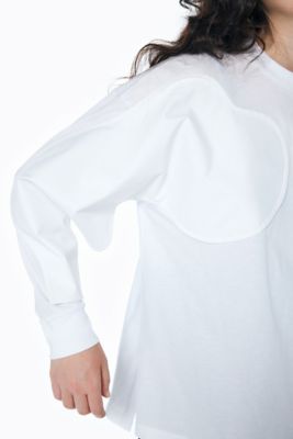 APPLIQUE LONG－SLEEVES T－SHIRT