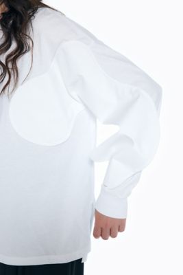 APPLIQUE LONG－SLEEVES T－SHIRT