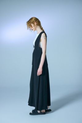 スカート ENFOLD STRAP JUMPER-SKIRT 300IS531-1611 STRAP JUMPER-SKIRT｜36｜BLK｜SKIRT｜|ENFÖLD OFFICIAL ONLINE